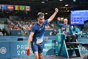 Paris 2024 Paralympics - Lucas Didier At Table Tennis Singles Semi Finals