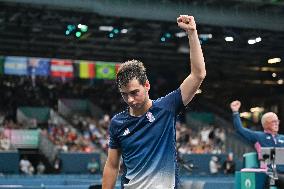 Paris 2024 Paralympics - Lucas Didier At Table Tennis Singles Semi Finals