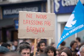 Rally Against The President's Forceful Blow - Paris