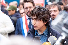 Manes Nade At A Rally Against The President's Forceful Blow - Paris