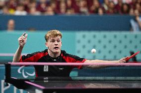 Paris 2024 Paralympics - Table Tennis - Laurens Devos Wins Gold