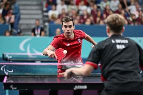 Paris 2024 Paralympics - Table Tennis - Lucas Didier Wins Silver