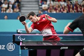 Paris 2024 Paralympics - Table Tennis - Lucas Didier Wins Silver