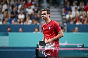 Paris 2024 Paralympics - Table Tennis - Lucas Didier Wins Silver