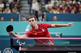 Paris 2024 Paralympics - Table Tennis - Lucas Didier Wins Silver