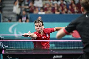 Paris 2024 Paralympics - Table Tennis - Lucas Didier Wins Silver