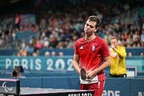 Paris 2024 Paralympics - Table Tennis - Lucas Didier Wins Silver