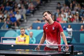 Paris 2024 Paralympics - Table Tennis - Lucas Didier Wins Silver