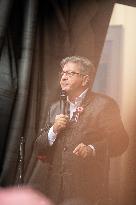 Jean-Luc Melenchon At Rally Against Appointment Of New French PM - Paris