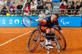 Wheelchair Tennis - Men's Singles Gold Medal Match And Ceremony