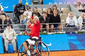 Wheelchair Tennis - Men's Singles Gold Medal Match And Ceremony