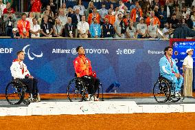 Wheelchair Tennis - Men's Singles Gold Medal Match And Ceremony