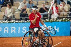 Wheelchair Tennis - Men's Singles Gold Medal Match And Ceremony