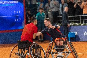 Wheelchair Tennis - Men's Singles Gold Medal Match And Ceremony