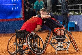 Wheelchair Tennis - Men's Singles Gold Medal Match And Ceremony