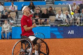 Wheelchair Tennis - Men's Singles Gold Medal Match And Ceremony