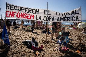 Protest In Barcelona