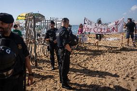 Protest In Barcelona