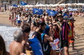 Protest In Barcelona