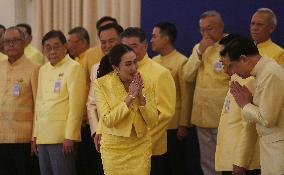 Thai Prime Minister Paetongtarn Shinawatra Takes Oath Of Office