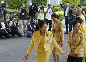 Thai Prime Minister Paetongtarn Shinawatra Takes Oath Of Office