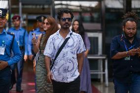 Bollywood Actor Nawazuddin Siddiqui Arrives Kathmandu For Premiere Of “Shambhala” Movie