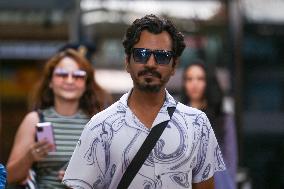 Bollywood Actor Nawazuddin Siddiqui Arrives Kathmandu For Premiere Of “Shambhala” Movie