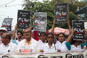 Doctor's Protest In Kolkata, India