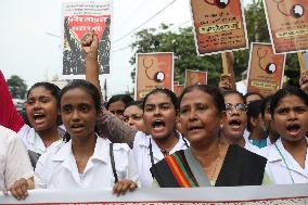 Doctor's Protest In Kolkata, India