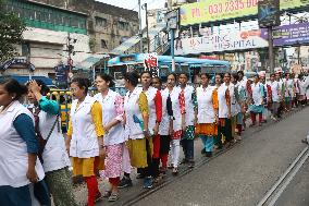 Doctor's Protest In Kolkata, India