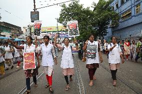 Doctor's Protest In Kolkata, India