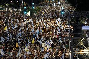 Israelis Protested Against Israeli Government Calling For Immediate Release Of Hostages