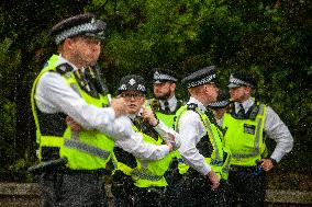 National Day Of Action For Palestine: London’s Streets Filled With Protests And Police Presence