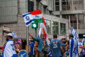 National Day Of Action For Palestine: London’s Streets Filled With Protests And Police Presence