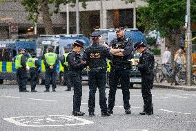 National Day Of Action For Palestine: London’s Streets Filled With Protests And Police Presence