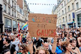 Protest Held Over Macron's Appointment Of Michele Barnier As French Prime Minister