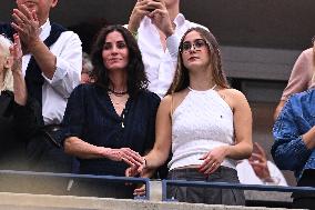 US Open - Celebs Watch Women's Final