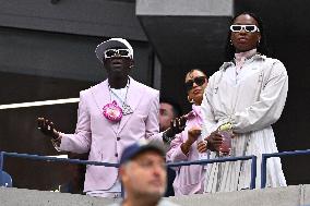 US Open - Celebs Watch Women's Final