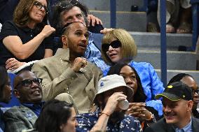 US Open - Celebs Watch Women's Final