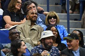 US Open - Celebs Watch Women's Final