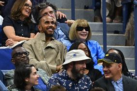 US Open - Celebs Watch Women's Final