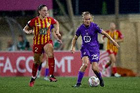 Anderlecht v Birkirkara - UEFA Women's Champions League