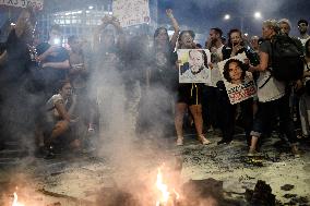 Israelis Protested Against Israeli Government Calling For Immediate Release Of Hostages