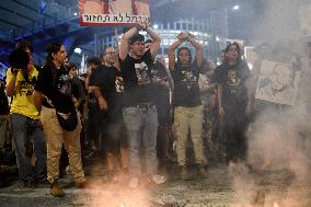 Israelis Protested Against Israeli Government Calling For Immediate Release Of Hostages