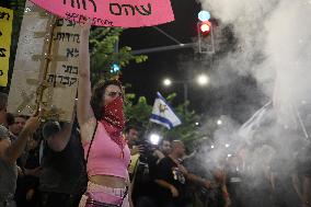 Israelis Protested Against Israeli Government Calling For Immediate Release Of Hostages