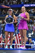 US Open - Arena Sabalenka Wins First Title