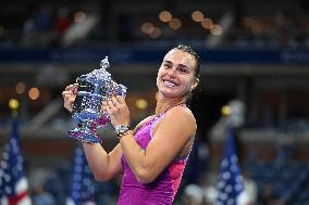 US Open - Arena Sabalenka Wins First Title