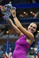 US Open - Arena Sabalenka Wins First Title