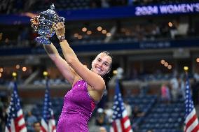 US Open - Arena Sabalenka Wins First Title