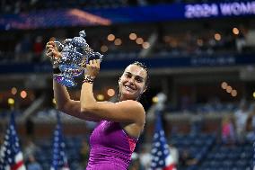 US Open - Arena Sabalenka Wins First Title